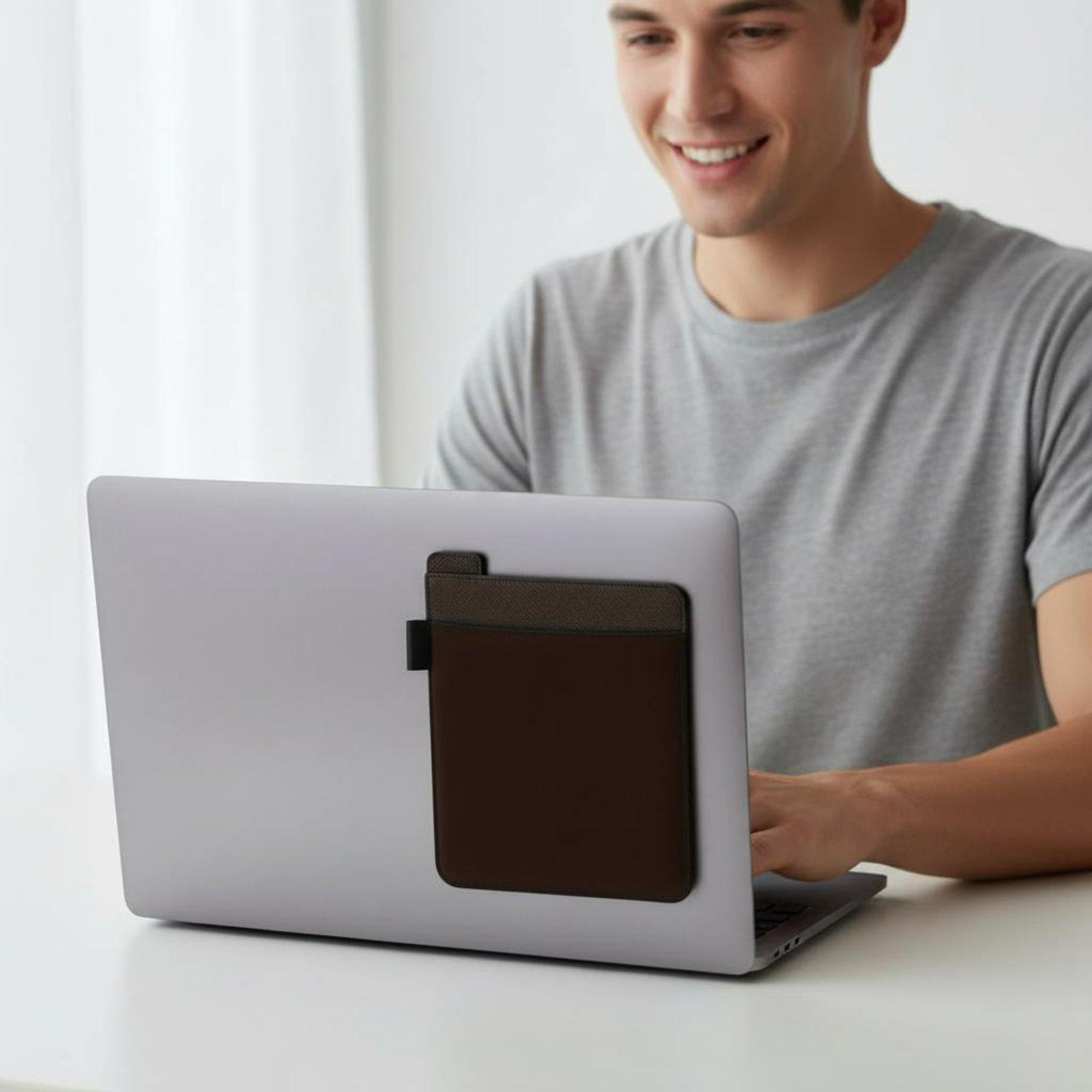 Laptop Sleeve - Laptop-Mäusehalter, leichte Aufbewahrungstasche für Laptops, Festplattenhülle