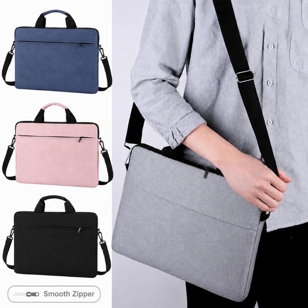 Laptop Sleeve - Große, ultradünne Schutzhülle, Laptop-Handtasche, Notebook-Hülle, Umhängetasche,