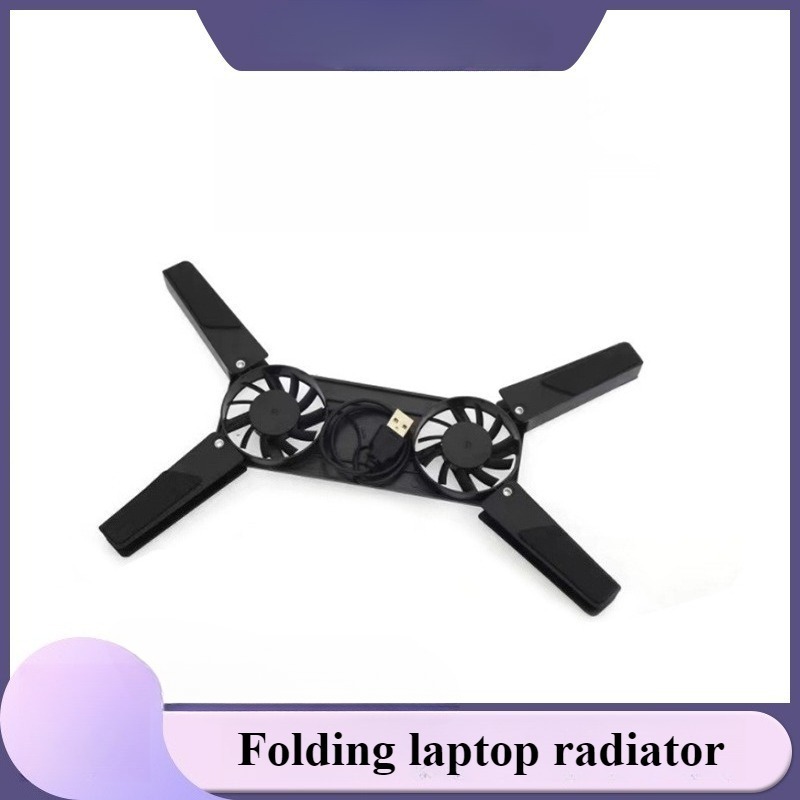 Laptop Cooling Pad - Laptop-Kühlpad, tragbar, faltbar, Notebook-Kühlregal, Basis, USB,