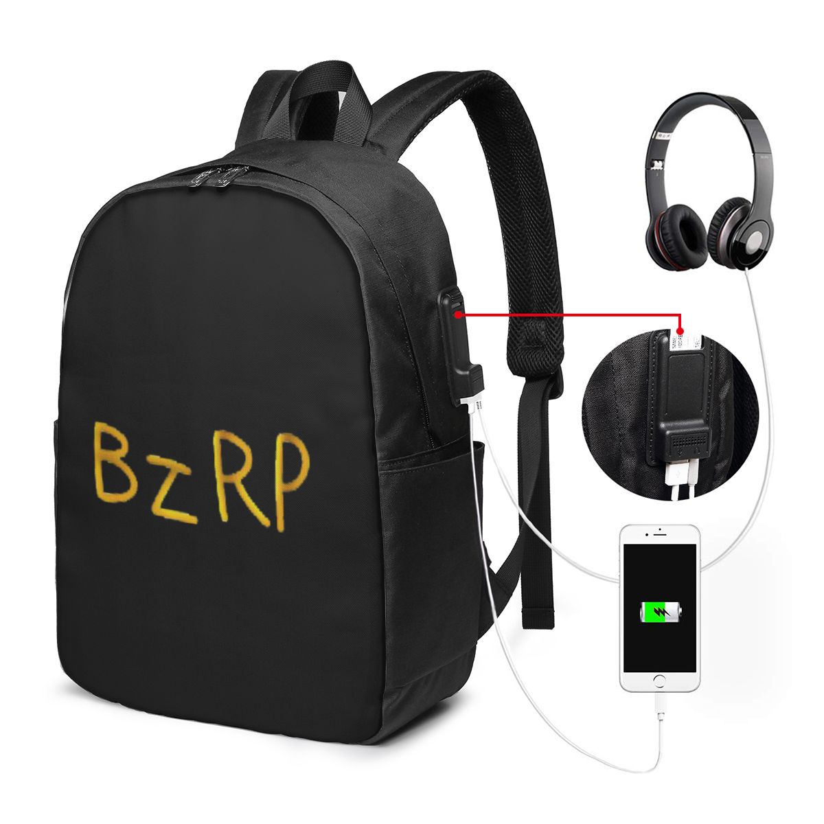 Bizarrap Cap (BZRP) Rucksack,  – Laptop Bag Bewertung und Preis